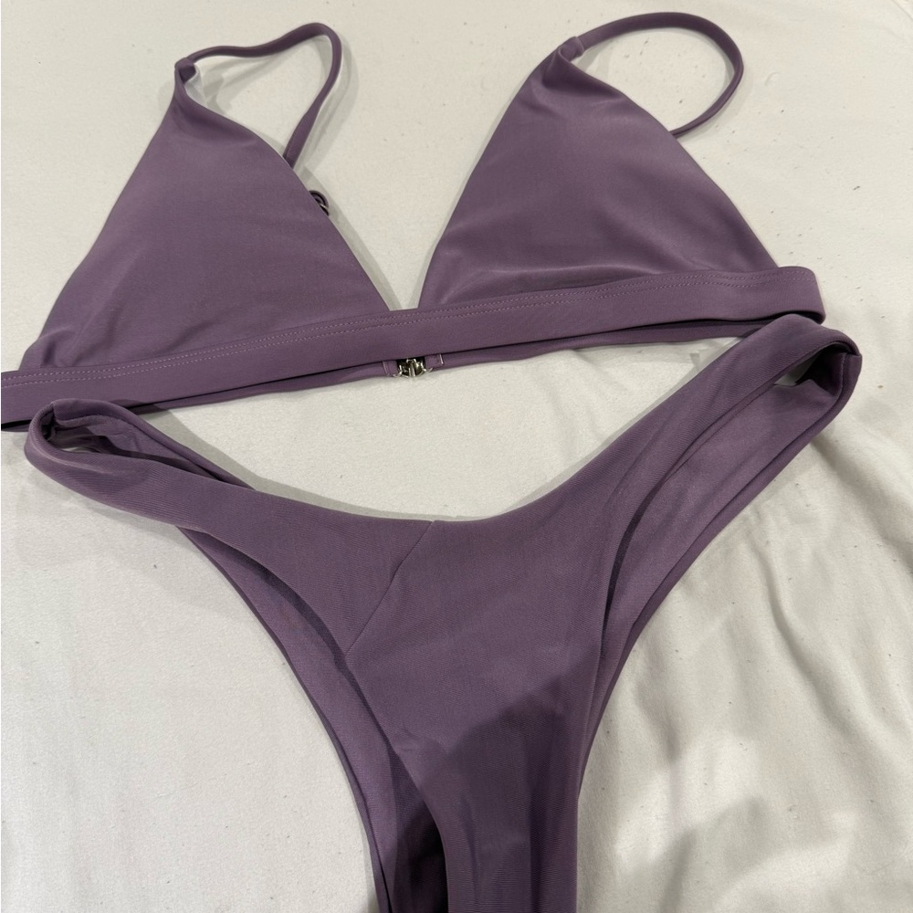 SHEIN Lavender Bikini Set